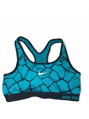 Nike blue sports bra